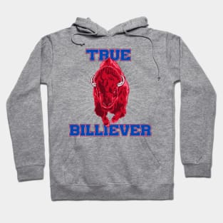 WNY Pride T-Shirt - Charging Football Buffalo - True Billiever Hoodie